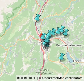 Mappa 38100 Trento TN, Italia (4.41615)