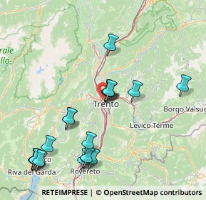 Mappa 38100 Trento TN, Italia (17.6745)