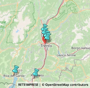 Mappa 38100 Trento TN, Italia (35.4425)