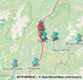 Mappa 38100 Trento TN, Italia (10.93545)