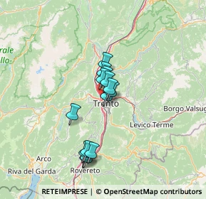 Mappa 38100 Trento TN, Italia (10.04429)