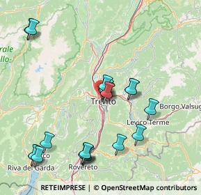 Mappa 38100 Trento TN, Italia (16.631)