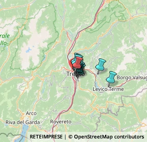 Mappa 38100 Trento TN, Italia (3.635)