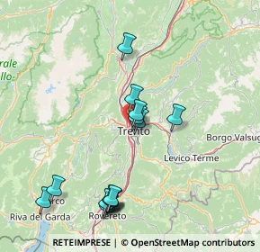 Mappa 38100 Trento TN, Italia (15.755)