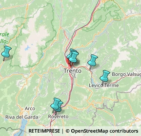 Mappa 38100 Trento TN, Italia (28.66688)