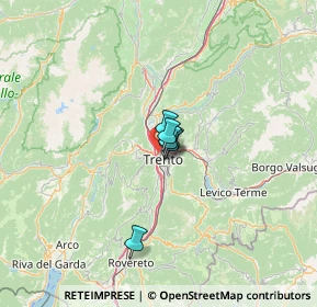 Mappa 38100 Trento TN, Italia (31.38231)
