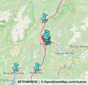 Mappa 38100 Trento TN, Italia (26.30333)