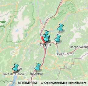 Mappa 38100 Trento TN, Italia (12.63091)