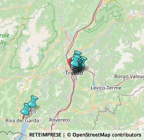 Mappa 38100 Trento TN, Italia (6.35182)