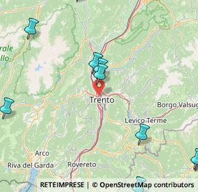 Mappa 38100 Trento TN, Italia (28.45412)