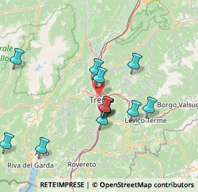 Mappa 38100 Trento TN, Italia (14.13917)