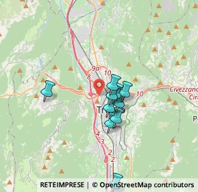 Mappa 38100 Trento TN, Italia (3.70833)