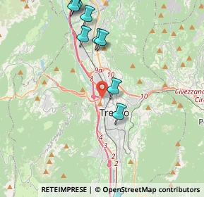 Mappa 38100 Trento TN, Italia (5.10545)