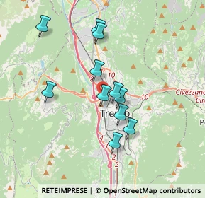 Mappa 38100 Trento TN, Italia (3.05636)