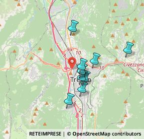 Mappa 38100 Trento TN, Italia (4.32857)