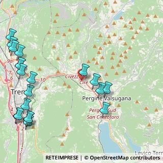 Mappa SS47 km 122, 38057 Pergine Valsugana TN, Italia (6.005)