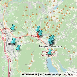 Mappa SS47 km 122, 38057 Pergine Valsugana TN, Italia (3.62077)