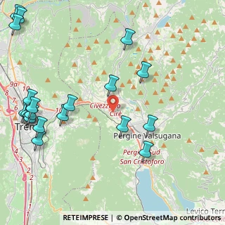 Mappa SS47 km 122, 38057 Pergine Valsugana TN, Italia (5.6795)