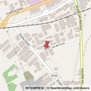 Mappa Strada del Torre, 57/5, 33047 Remanzacco, Udine (Friuli-Venezia Giulia)