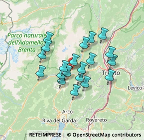 Mappa Via di Glolo, 38078 San Lorenzo Dorsino TN, Italia (10.5865)