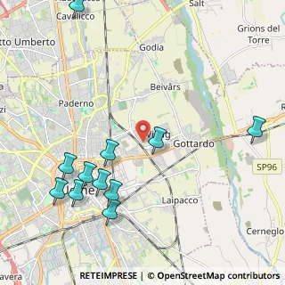Mappa Via Giacinto Calligaris, 33100 Udine UD, Italia (2.48364)