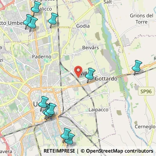 Mappa Via Giacinto Calligaris, 33100 Udine UD, Italia (3.09083)