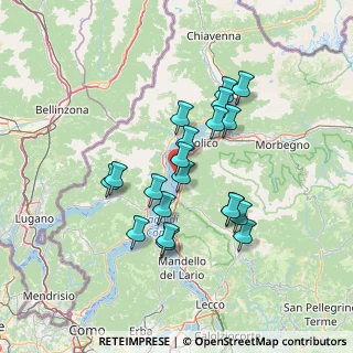 Mappa Via Giacomo Matteotti, 23824 Dervio LC, Italia (11.914)