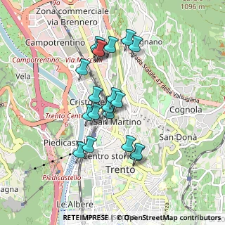 Mappa Piazza di Centa, 38122 Trento TN, Italia (0.774)