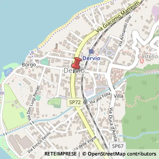 Mappa Via Giacomo Matteotti, 52, 23824 Dervio, Lecco (Lombardia)