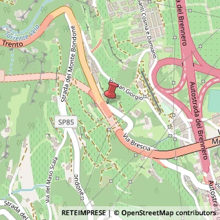 Mappa Via Brescia, 76, 38121 Trento, Trento (Trentino-Alto Adige)
