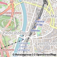 Mapa Trento