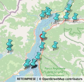 Mappa Via Valvarrone, 23824 Dervio LC, Italia (9.545)