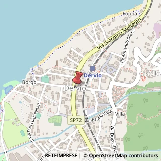 Mappa Via Giacomo Matteotti,  56, 23824 Dervio, Lecco (Lombardia)
