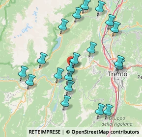 Mappa Via Ai Fossati, 38070 Vezzano TN, Italia (8.4585)