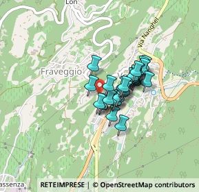 Mappa Via Ai Fossati, 38070 Vezzano TN, Italia (0.26429)