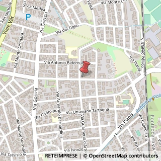 Mappa Via Monte Grappa, 62, 33100 Udine, Udine (Friuli-Venezia Giulia)