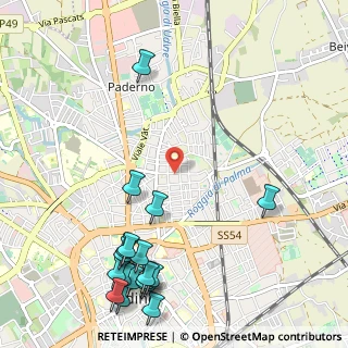 Mappa Via Monte Grappa, 33100 Udine UD, Italia (1.42722)