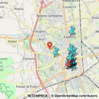 Mappa Viale Pier Paolo Pasolini, 33100 Udine UD, Italia (2.11056)