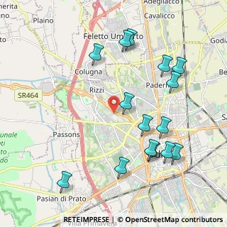 Mappa Viale Pier Paolo Pasolini, 33100 Udine UD, Italia (2.24133)