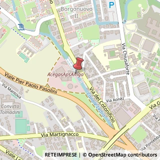 Mappa Via del Cotonificio, 60, 33100 Udine, Udine (Friuli-Venezia Giulia)