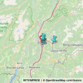 Mappa Via Felice e Gregorio Fontana, 38122 Trento TN, Italia (44.25882)