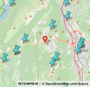 Mappa Via dei Casai, 38100 Trento TN, Italia (6.49)