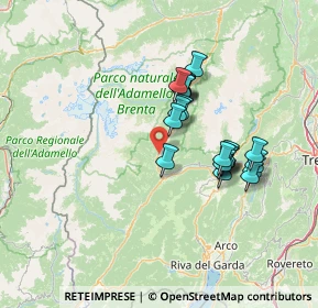 Mappa Frazione Dare, 38080 Darè TN, Italia (11.693)