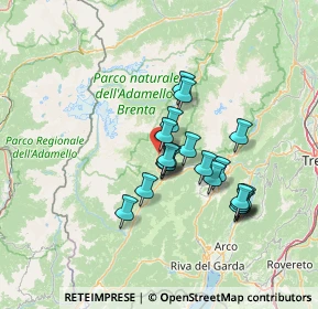 Mappa Frazione Dare, 38080 Darè TN, Italia (11.0615)