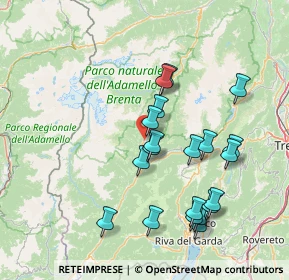 Mappa Frazione Dare, 38080 Darè TN, Italia (14.9585)