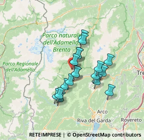 Mappa Frazione Dare, 38080 Darè TN, Italia (10.37111)