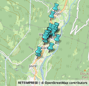 Mappa Frazione Dare, 38080 Darè TN, Italia (0.44167)