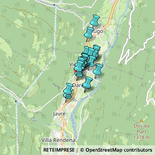 Mappa Frazione Dare, 38080 Darè TN, Italia (0.44167)