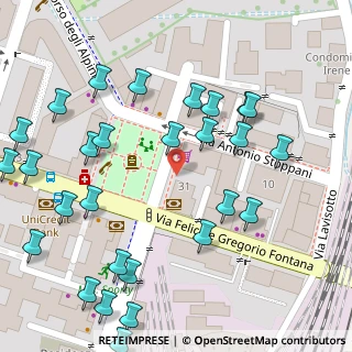Mappa Piazza General Cantore, 38121 Trento TN, Italia (0.08214)