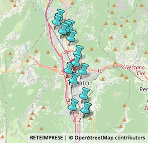 Mappa Piazza General Cantore, 38121 Trento TN, Italia (3.1)